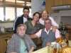 Vó Fausta, Gu, Renata, Hilde e Omar